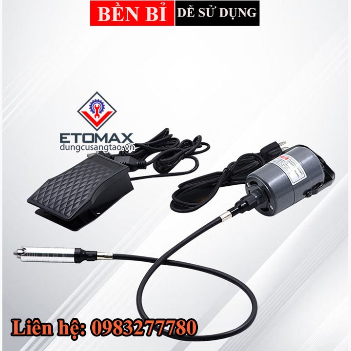 Máy mài mô tơ treo khuôn , điều chỉnh tốc độ đạp chân