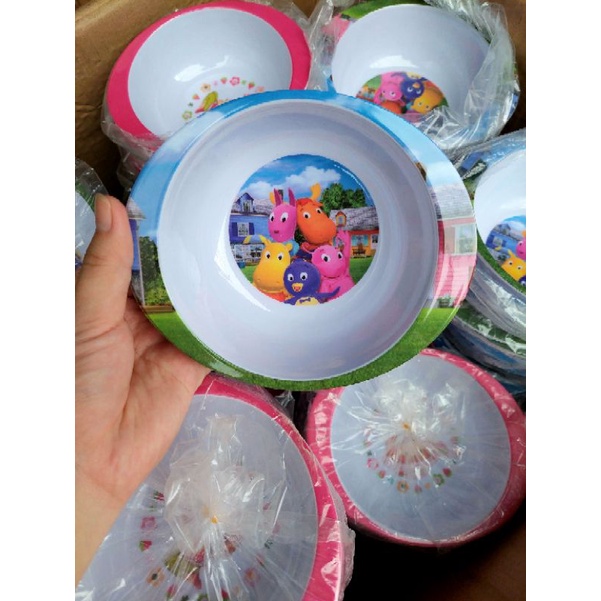 Bát/Chén phíp ăn dặm sợi tre an toàn cho bé yêu (nhựa Melamine)