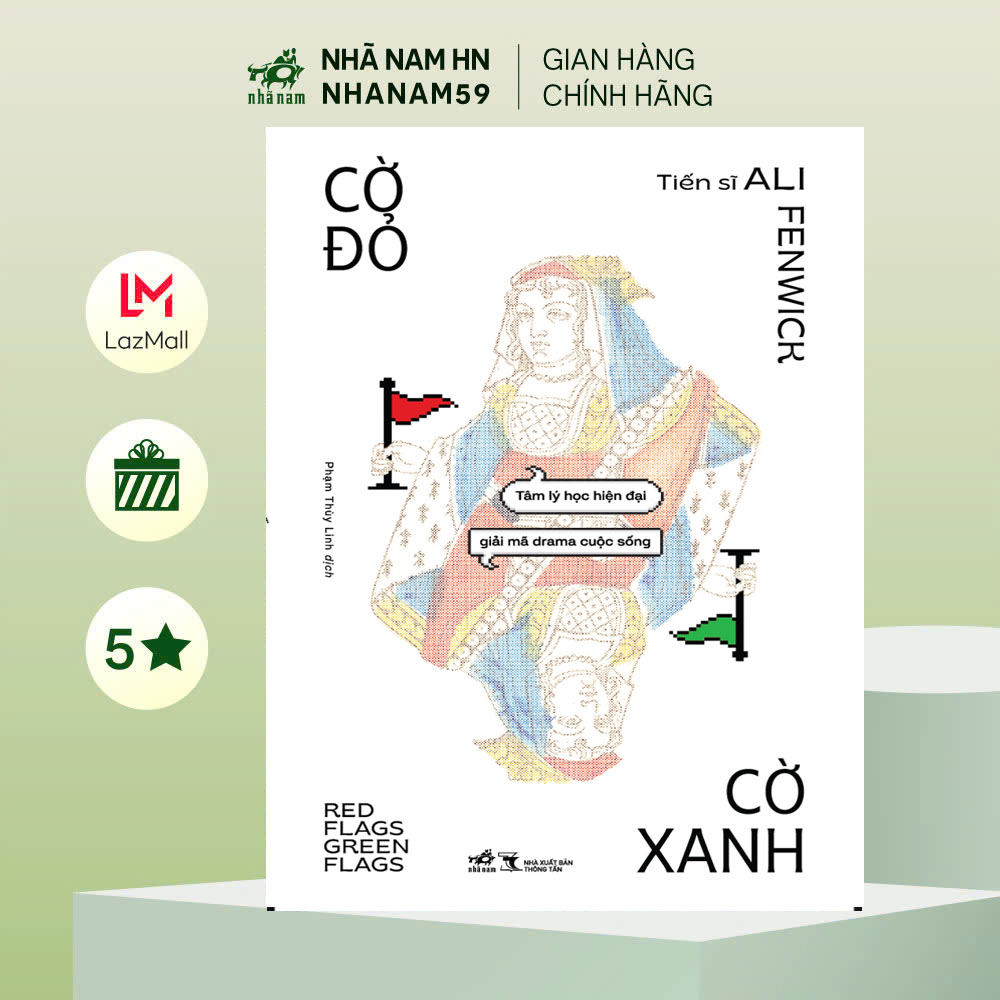 Sách - Cờ đỏ - Cờ xanh (Tiến sĩ Ali Fenwick) (Nhã Nam)