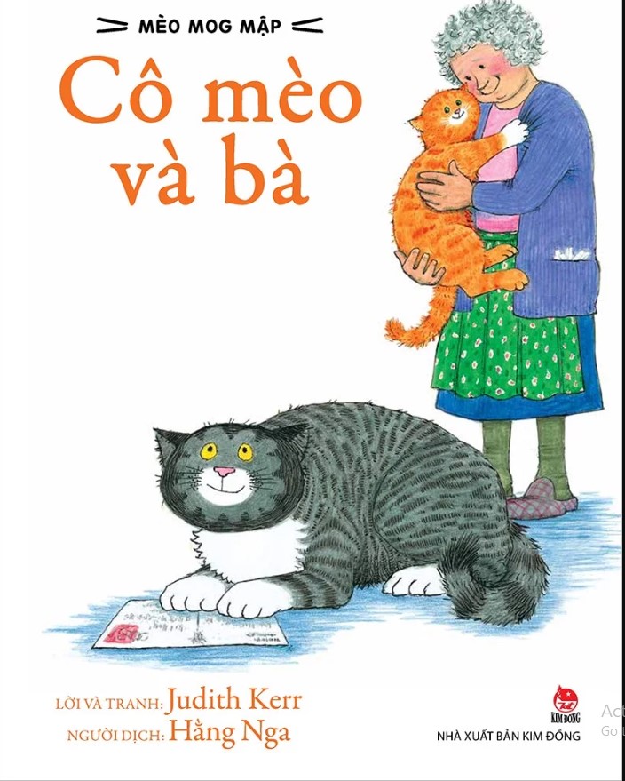 Mèo mog mập - cô mèo và bà