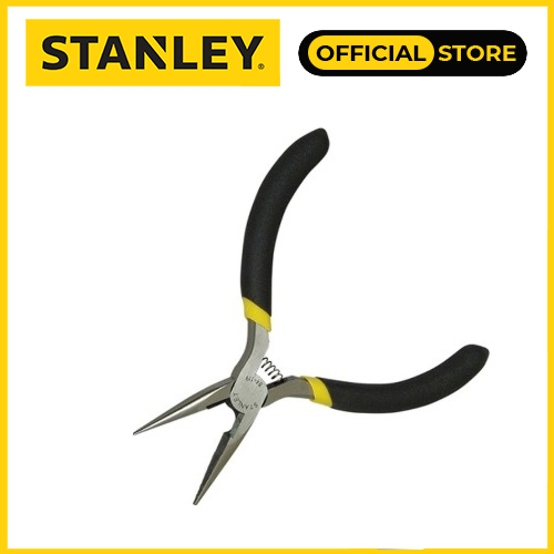 Kềm nhọn cán đen stanley stht84119-8 5in/125mm