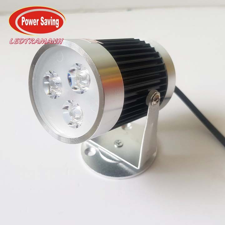 Đèn led rọi ngồi 3w thân nhôm giá tốt