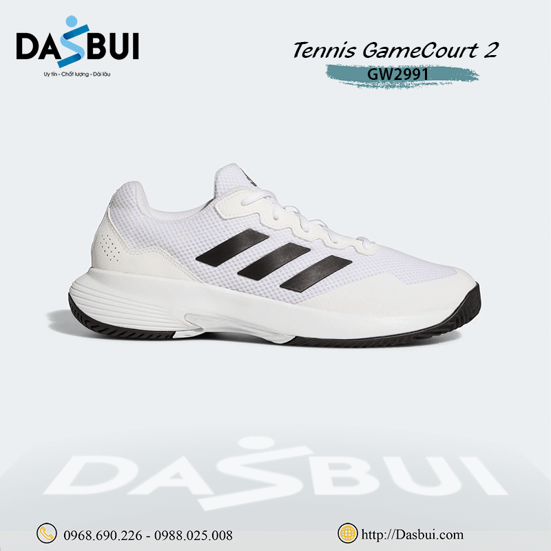 Giày tennis adidas gamecourt 2.0 gw2991