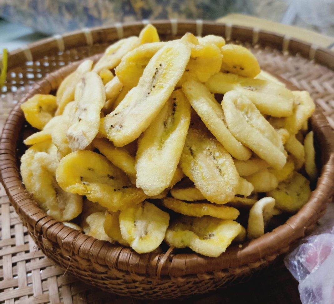 500 gr chuối sấy tròn - đà lạt