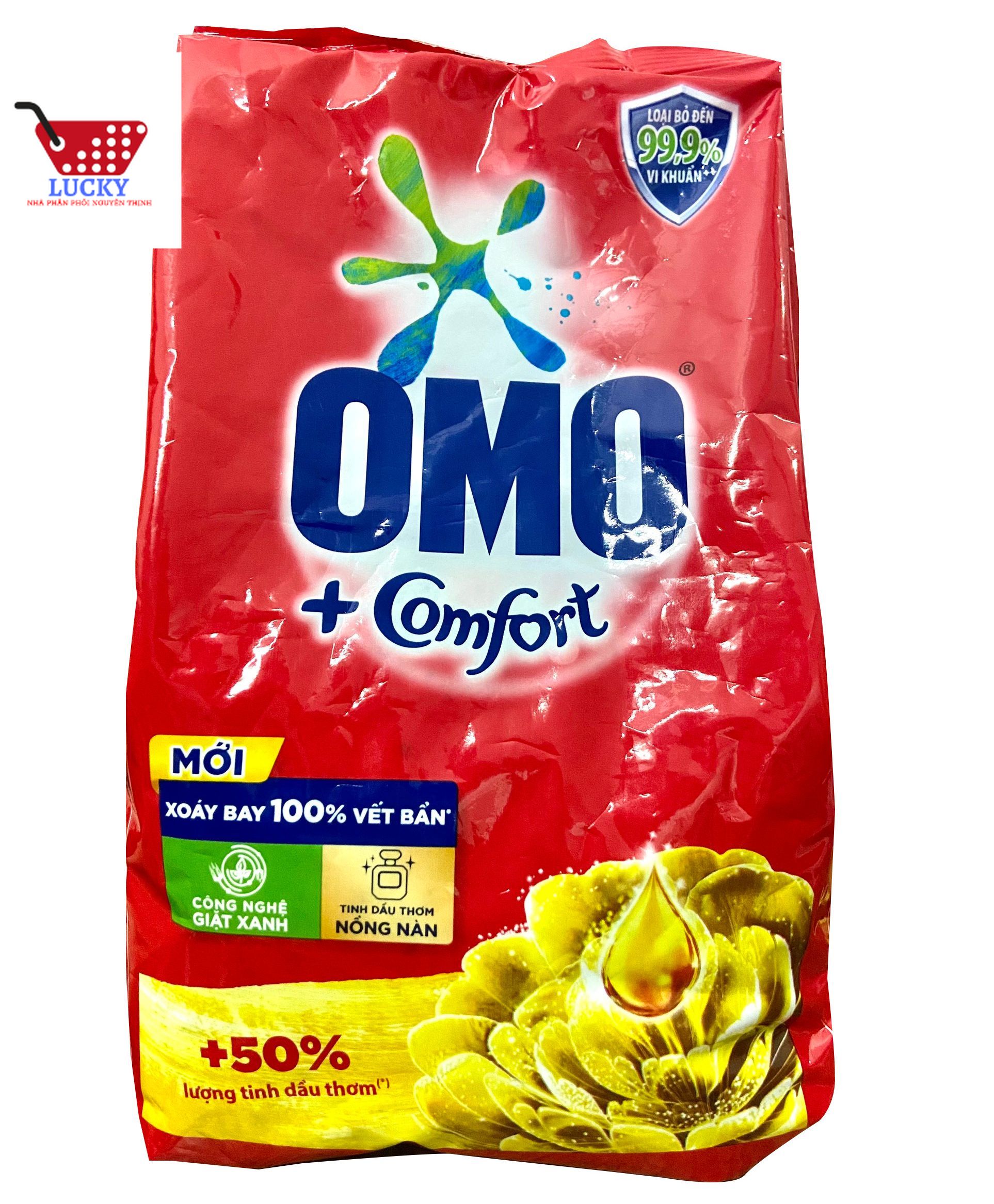Bột giặt Omo Comfort Tinh Dầu Thơm 700gr