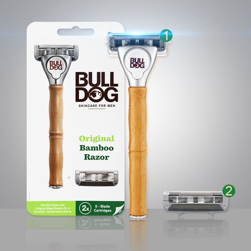 Schick Chó Pit Bull Thoải Mái 5 Dao Cạo Lớp Dao Cạo Râu Thủ Công Nam Sinh Viên Cạo Râu Môi Dao Cạo Râu