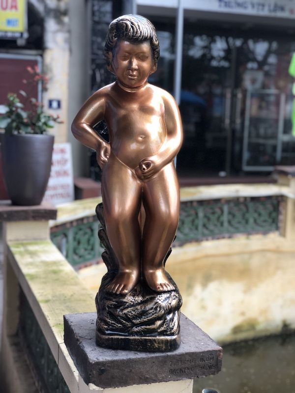 Tượng cu tè 38cm