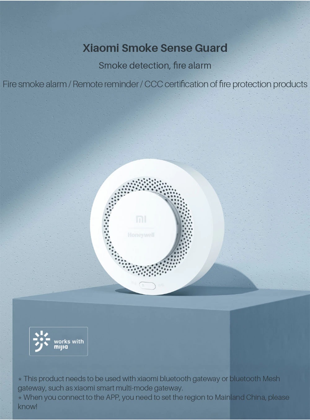 Thiết bị báo khói Xiaomi Honeywell