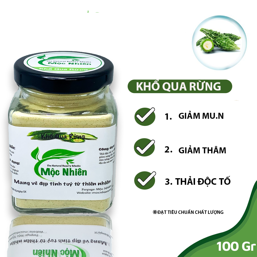 Bột khổ qua rừng 100% nguyên chất-bột sấy lạnh