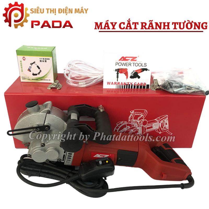 Máy cắt rãnh tường 5 lưỡi ACZ K1331-Công suất 2700W-Đầy đủ phụ kiện-Bảo hành 6 tháng