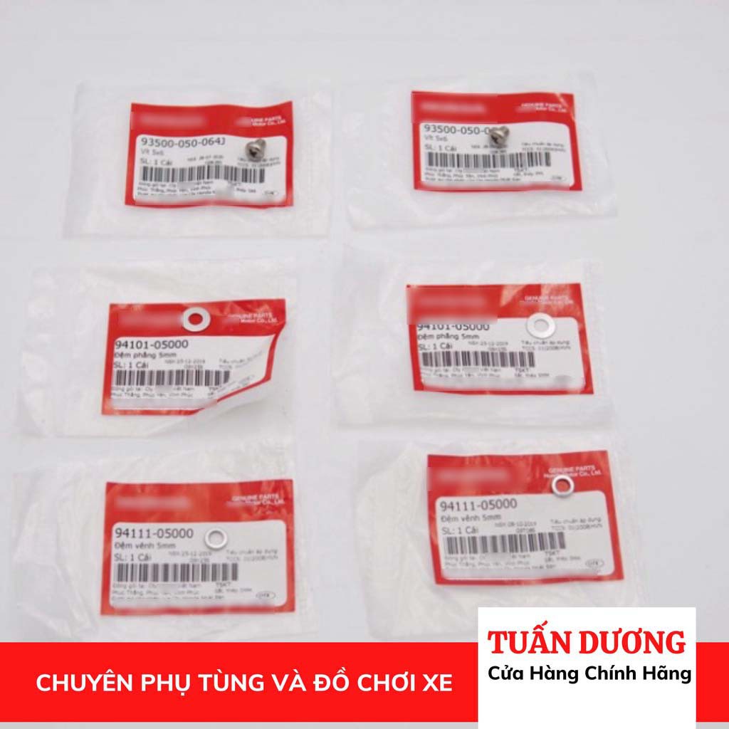 Ốc bắt nẹp cổ pô dành cho xe dream wave hàng nguyên bản ren mịn - ốc gắn cổ bô xe honda tương tự