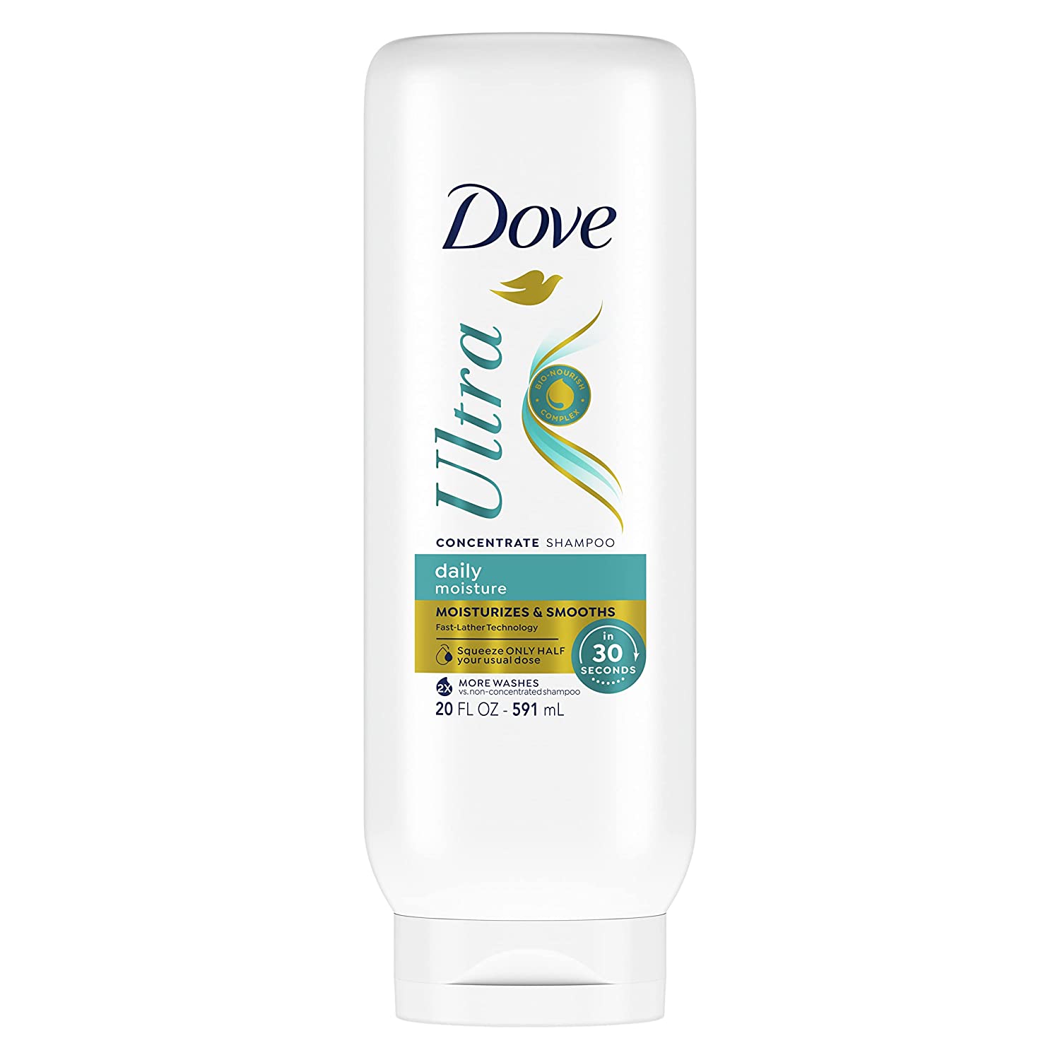 Dầu gội xả đậm đặc dưỡng ẩm cho tóc khô Dove Ultra Daily Moisture
