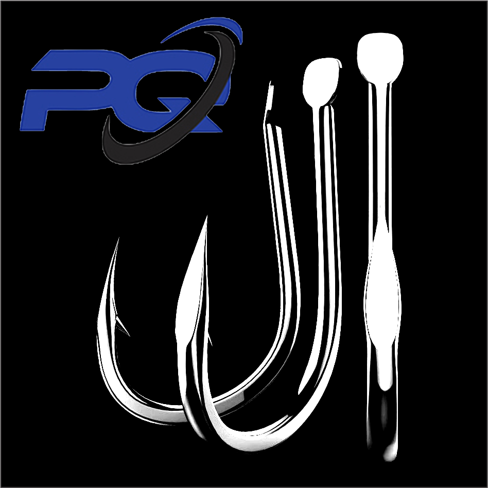 100 Lưỡi Câu Thép Trắng ( Mã W )