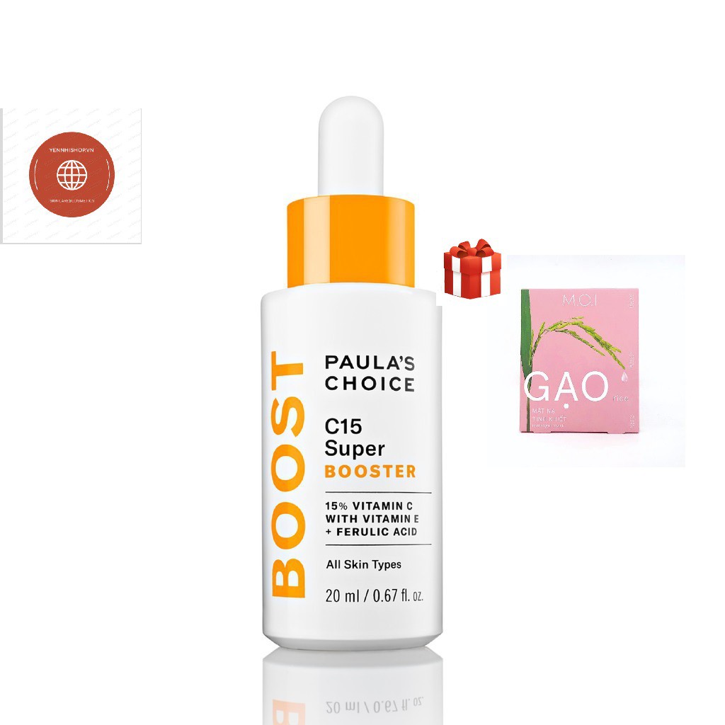 Tinh chất tăng cường làm sáng da chống lão hóa chứa Vitamin C Paula's Choice C15 Super Booster 20ml (mã 7770)