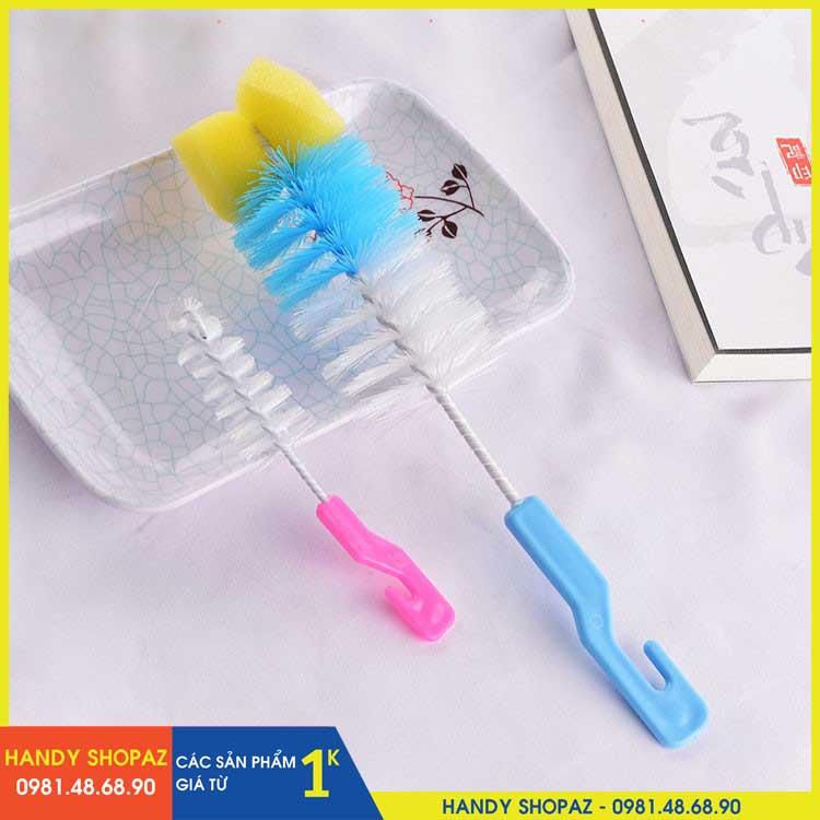 Bộ 2 Cây Cọ Rửa Bình Sữa Và Núm Ti