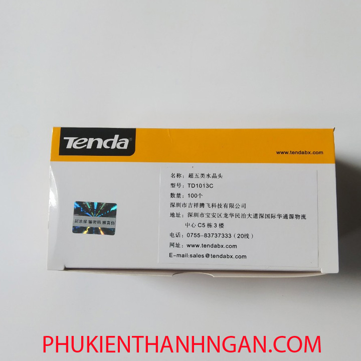 Hạt mạng rj45 tenda cat5