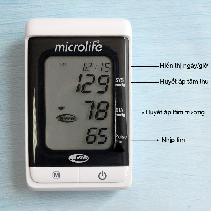 Máy đo huyết áp bắp tay thông mình Microlife A 200 - Lưu 200 kết