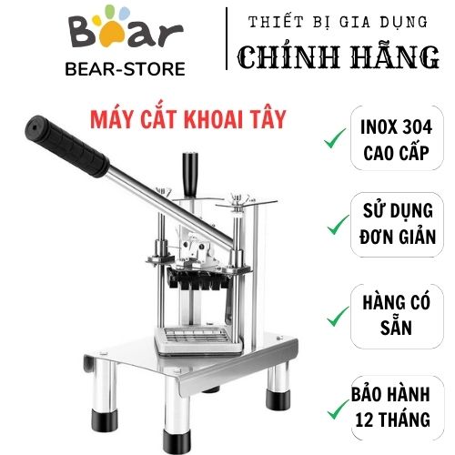 Máy cắt Rau cả quả sợi , hạt lựu , khoai tây, cắt thanh vuông INOX 304 cao cấp , tiện lợi nhanh gọn, Bảo hành 12 tháng