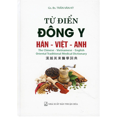 Sách - Từ Điển Đông Y Hán - Việt - Anh