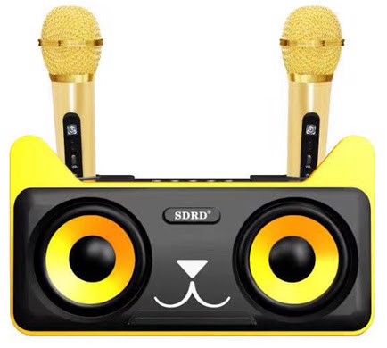 [ SALE HÓT 50% ] Bộ Loa Karaoke SDRD- 305 Kèm 2 Mic Cầm Tay Tiện Dụng- Loa Karaoke Công Suất Lớn-305 Hàng Nhật Cao Cấp-Có Giá Đỡ Điện Thoại. Loa Xác Tay Vừa Nghe Nhạc Vừa Hát Karaoke Tiện Dụng. Hàng Nhập Khẩu Nhật. Bảo Hành 12 THÁNG