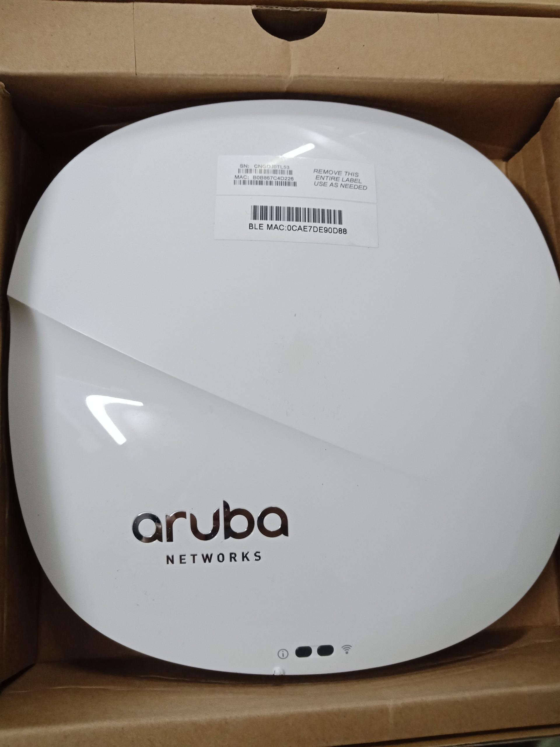 [HCM]BỘ PHÁT WIFI ARUBA IAP-315 RW KÈM NGUỒN VÀ CHÂN ĐẾ. BH 12 THÁNG NEW 99%.