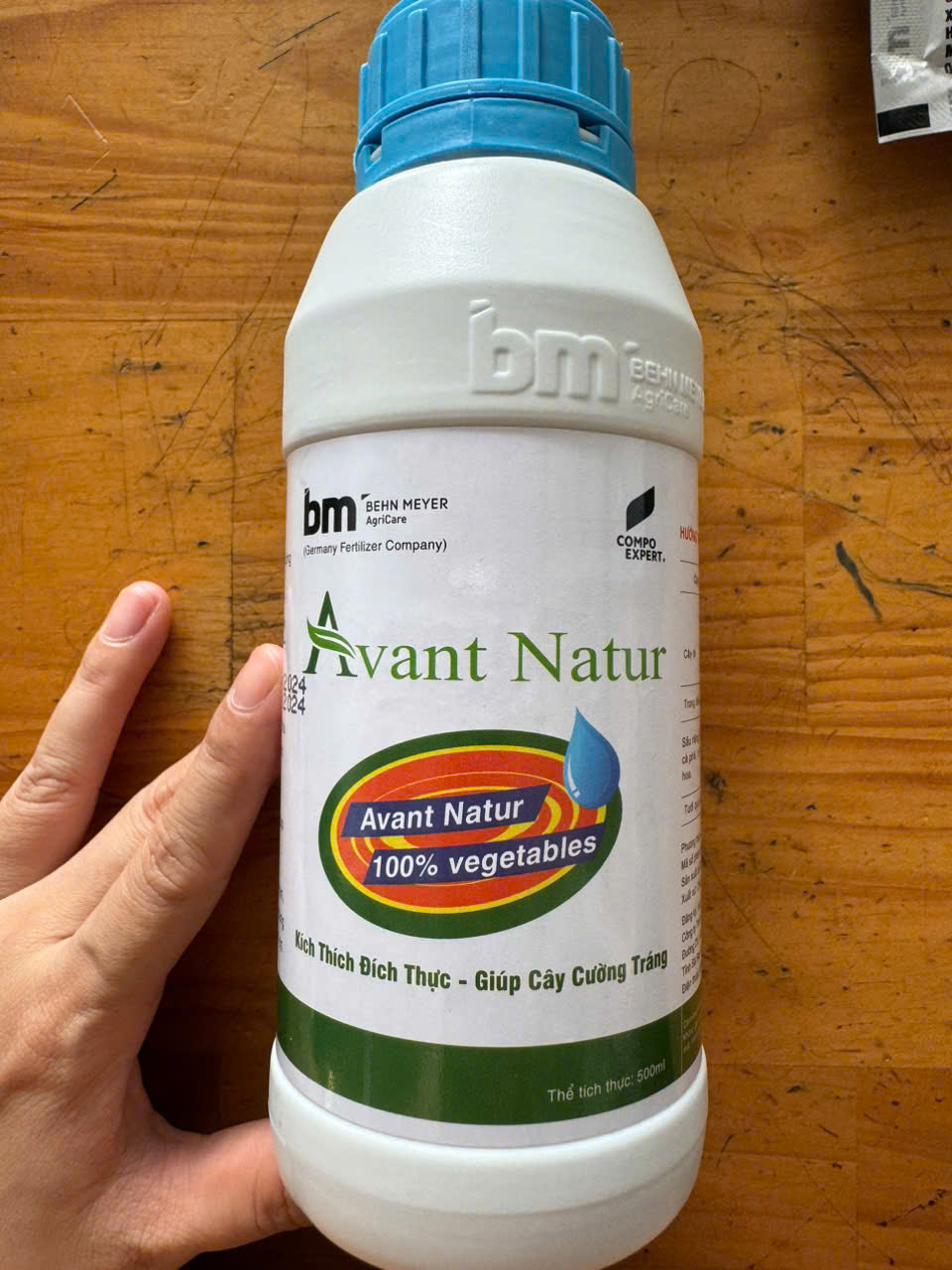 Phân bón lá AMINO AVANT NATUR 500ml BM ĐỨC - TĂNG KHẢ NĂNG SINH TRƯỞNG, CHỐNG CHỊU KHÔ HẠN SÂU BỆNH