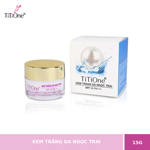 Kem dưỡng trắng da Ngọc trai TiTiOne 15G