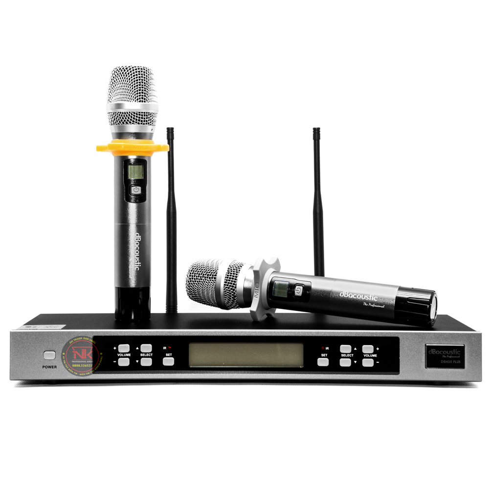 Micro không dây dB acoustic DB-450 Plus tặng hộp đựng micro miễn phí vận chuyển