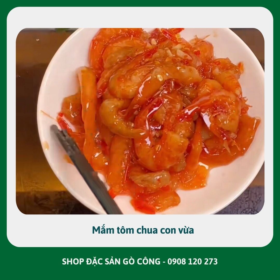 Combo 2 hủ mắm tôm chua Gò Công