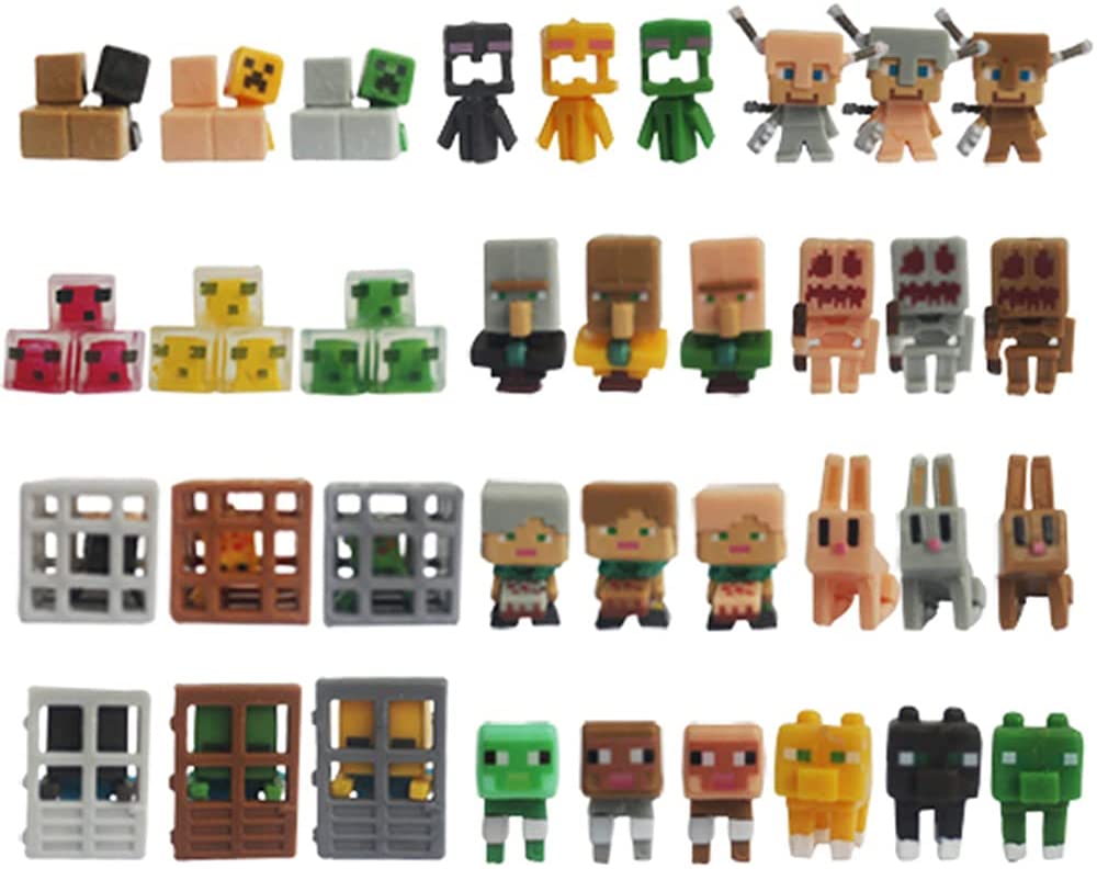 Bộ 36 nhân vật mini figure minecraft mẫu 3