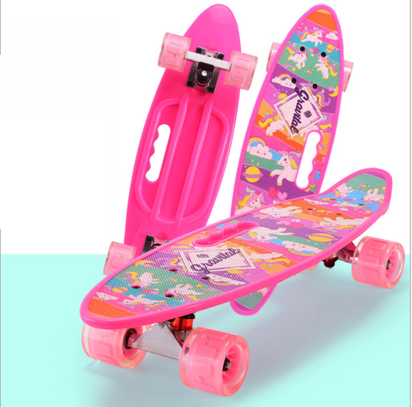 Ván trượt Skateboard keentore Penny cầm tay nhiều màu có đèn led