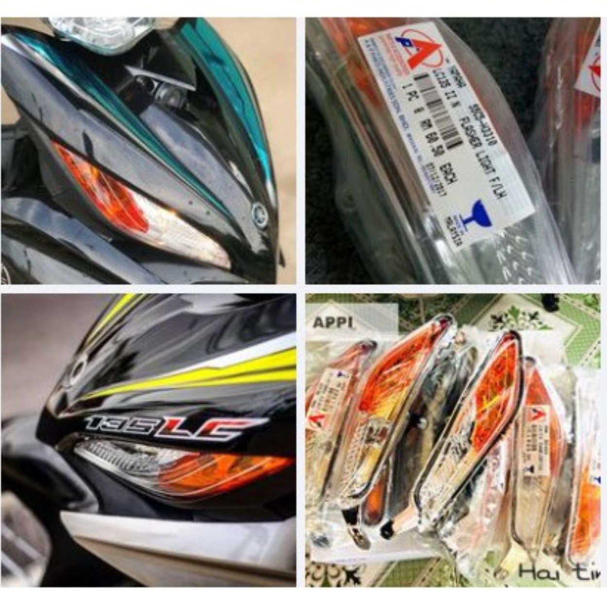 [Mã LIFEXANH03 giảm 10 đơn 500K] Đèn xi nhan Appi xe máy Exciter 135 2011-2014
