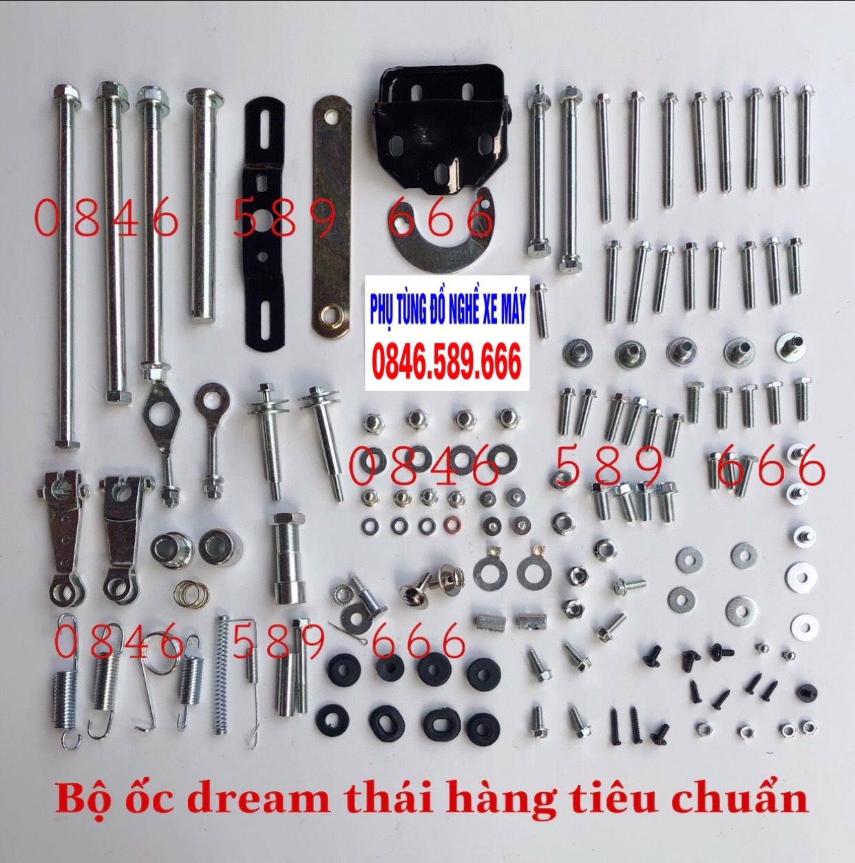 Bộ ốc vào xe dream thái hàng tiêu chuẩn cao cấp
