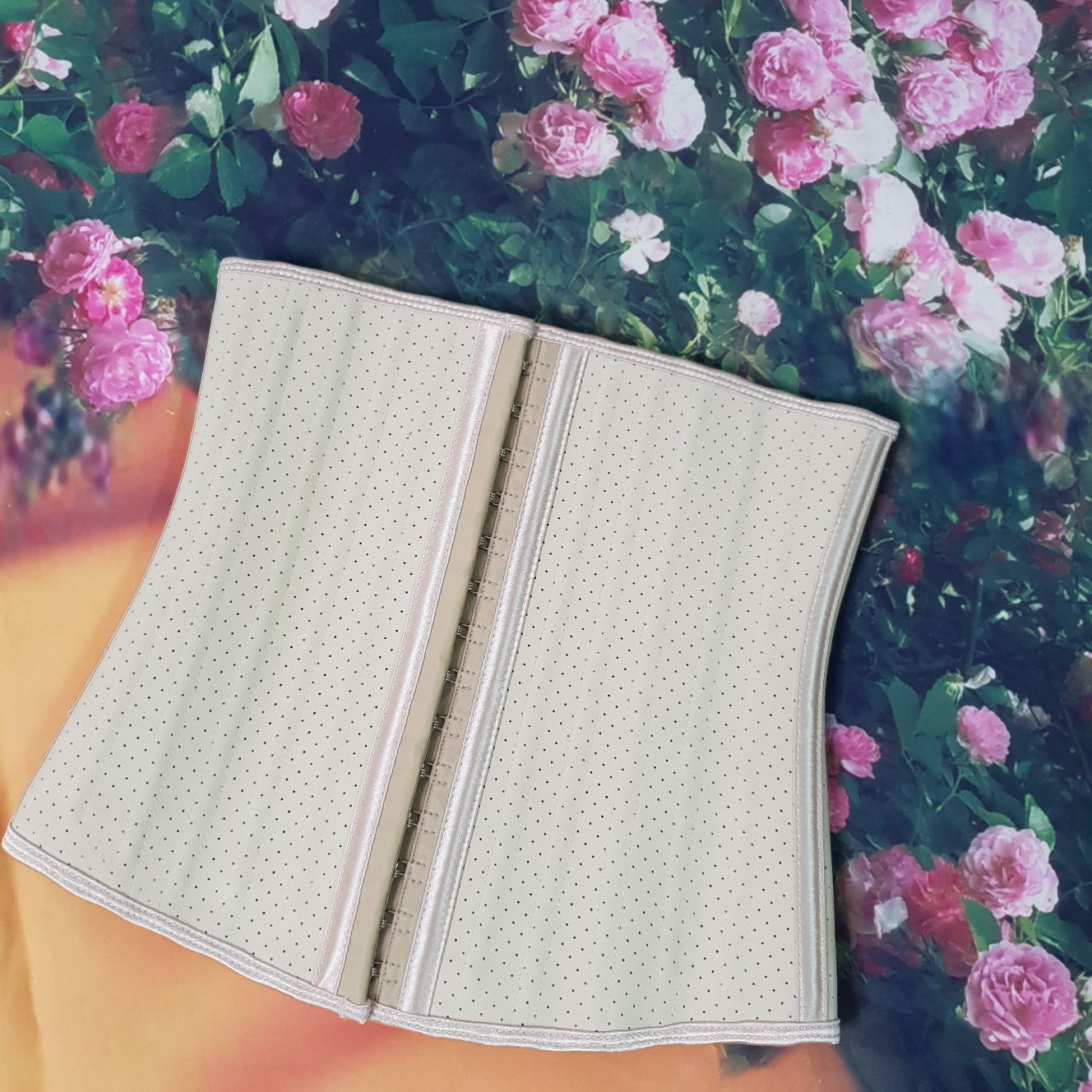 Đai nịt bụng Latex 25 xương thông hơi Hi lạp cao 26cm