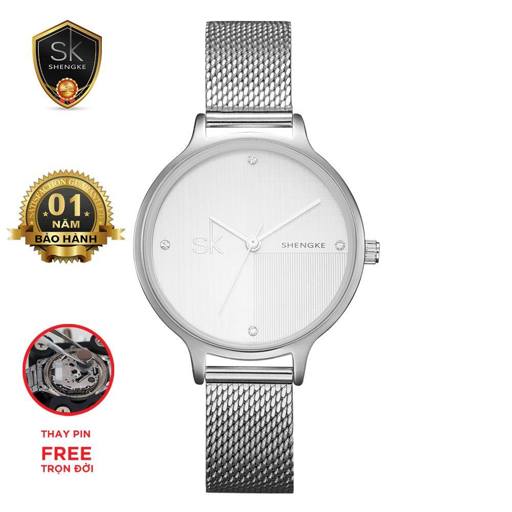 Đồng hồ nữ shengke uk k0045l