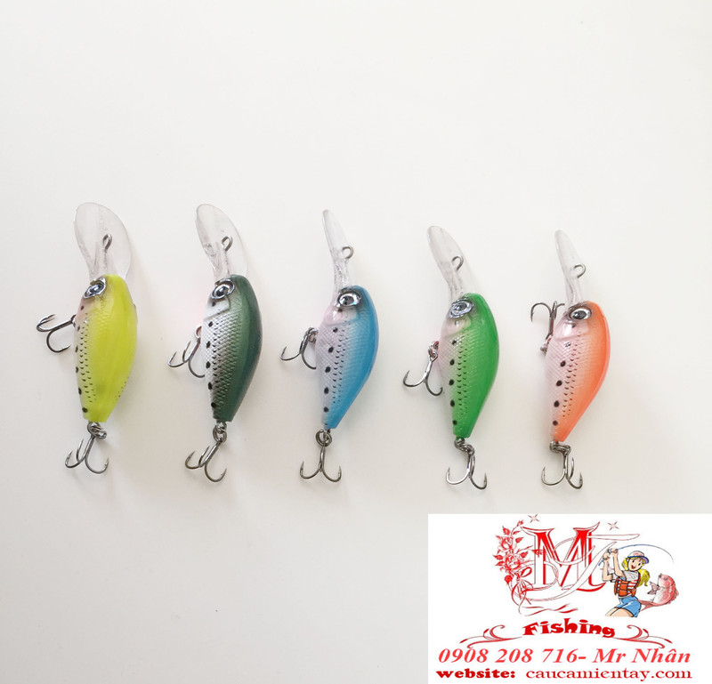 Mồi Câu Cá Lóc Chẽm Tráp Mini Chuppy Rất Hiệu Quả