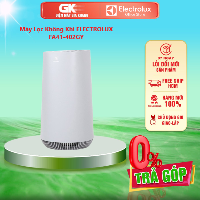 Máy lọc không khí electrolux fa41-402gy - giao toàn quốc - freeship hcm