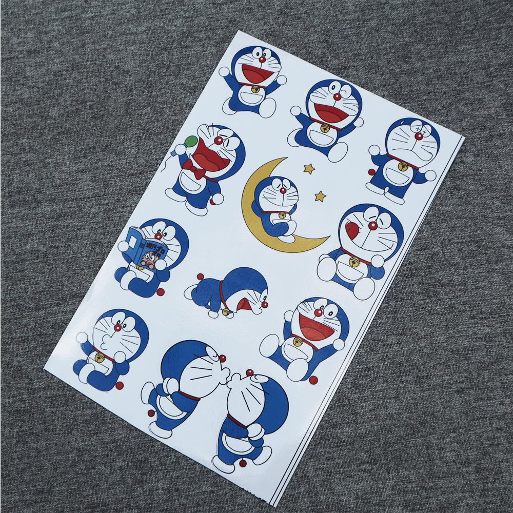 [HCM]Bộ tem logo tem giấy hình Doraemon đa dạng