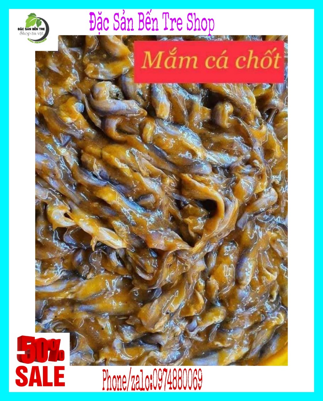 1kg mắm cá chốt châu đốc loại đặt biệt hiệu út nhanh thơm ngon chất lượng- đặc sản bến tre shop
