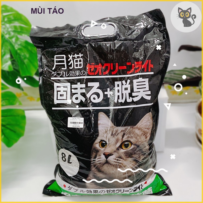 Cát nhật đen 9L - Cát vệ sinh cho mèo