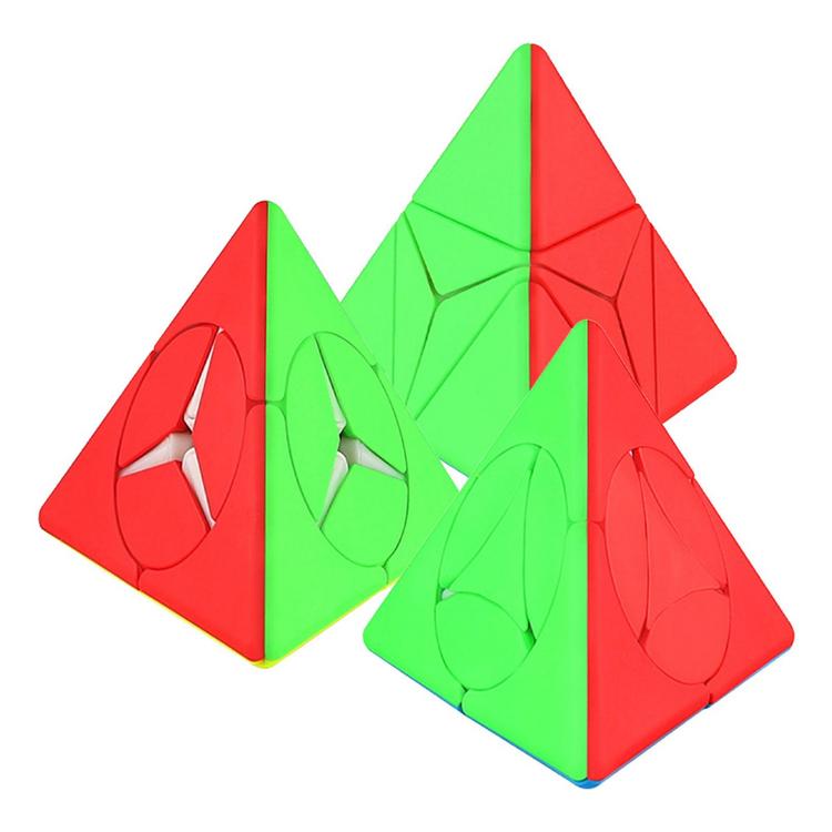 Triangle Cube Toy Jigsaw Puzzle For Kids Montessori Toddler Puzzle Fun And