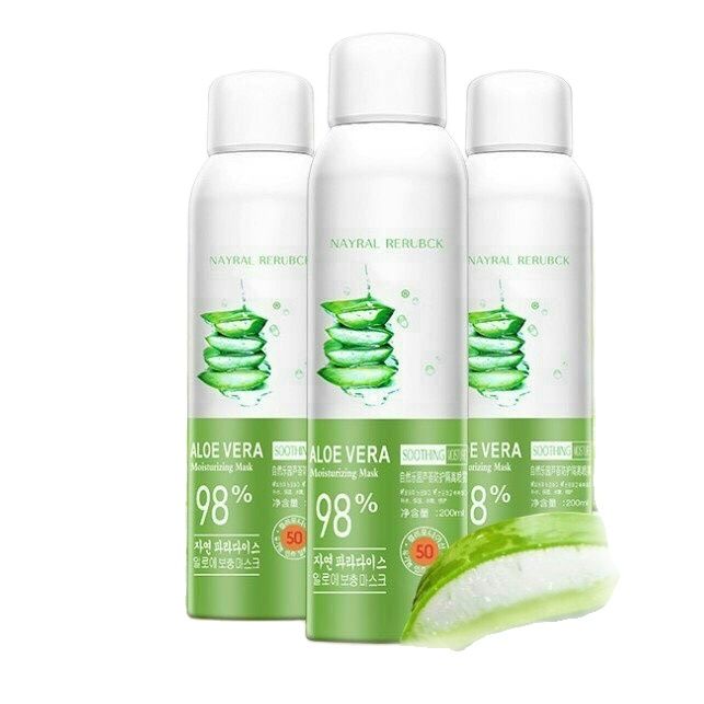 Xịt Chống Nắng Trắng Da Aloe Vera