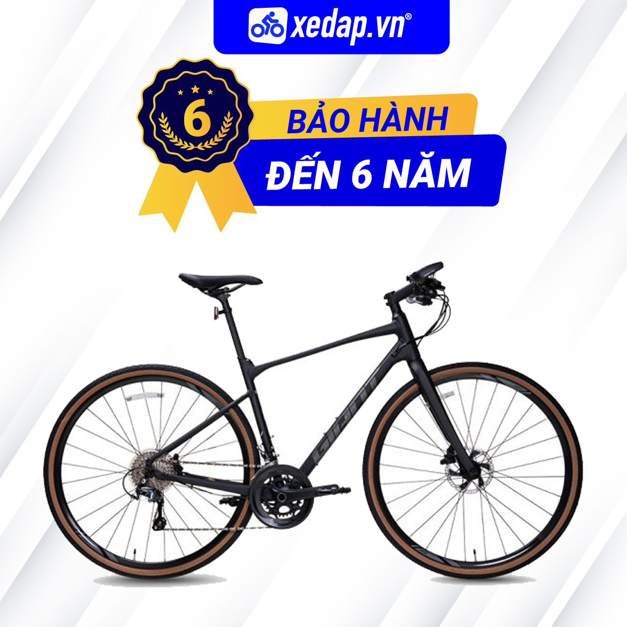 Xe đạp thể thao đường phố touring giant revolt-f 1 – phanh đĩa, bánh 700c – 2022