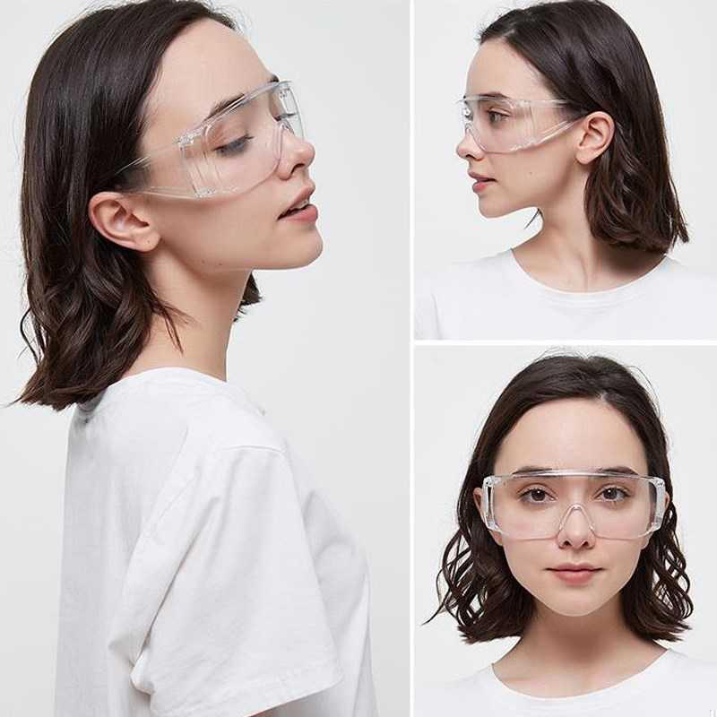 Kính bảo hộ đi đường chống bụi cao cấp trong suốt