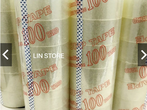 Băng keo 100 yard trong