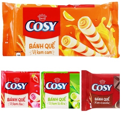 Bánh quế cosy gói 117g - tạp hóa bát muội