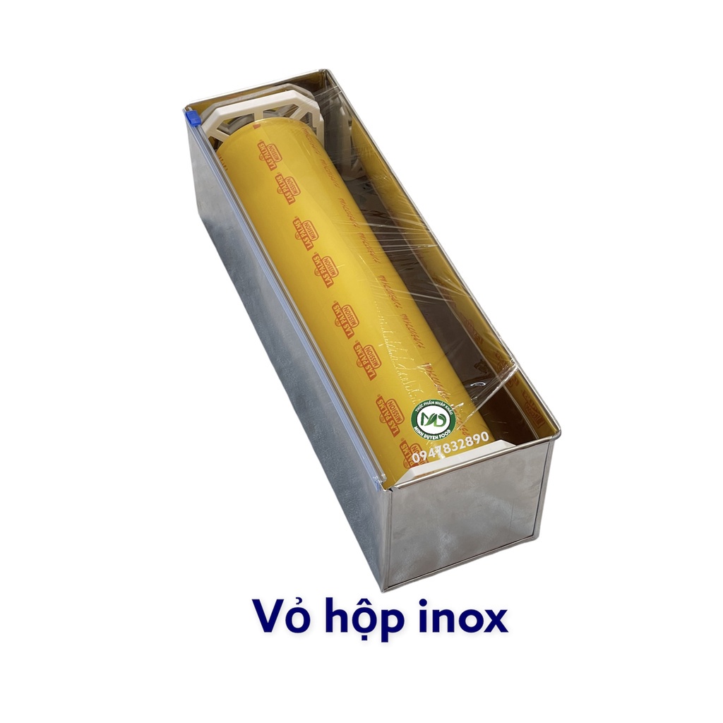 Vỏ hộp đựng màng bọc thực phẩm INOX khổ 30cm, 45cm