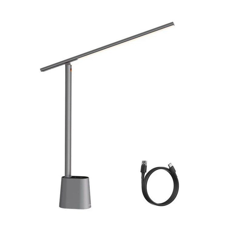 Đèn LED để bàn thông minh chống mỏi mắt, chống cận Baseus Smart Eye Series DGZG-02, pin 2200mAh- Hàng chính hãng.