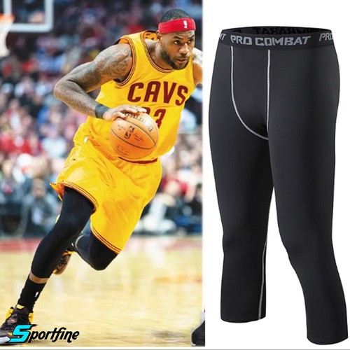 [HCM]Quần Pro Combat giữ nhiệt 3 phần 4 Quần Gym giữ nhiệt dáng 3 phần 4 bóng rổ bóng đá