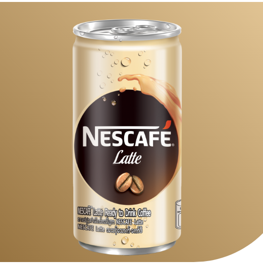 Lốc 6 lon Cà phê sữa đá uống liền NESCAFÉ LATTE (lon 170 ml)